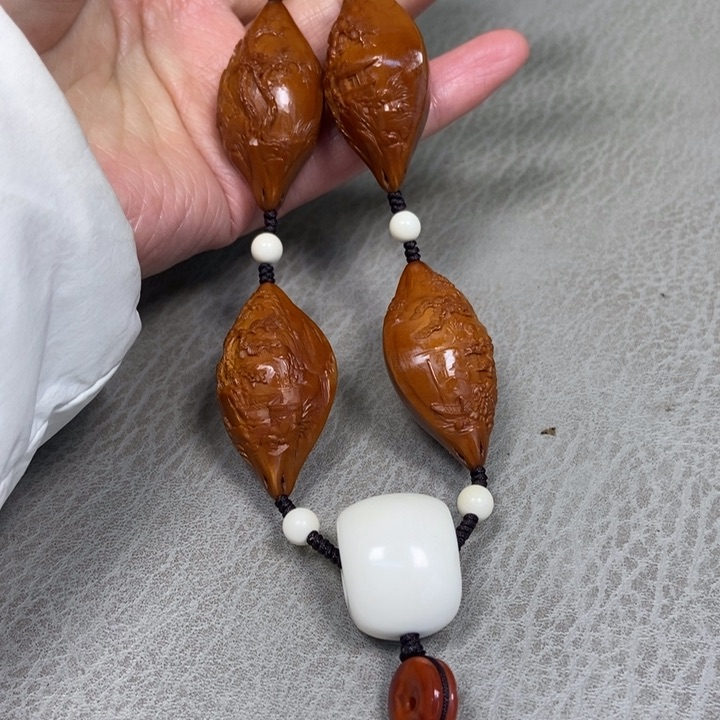 橄榄核手串/手链桃花源记手持