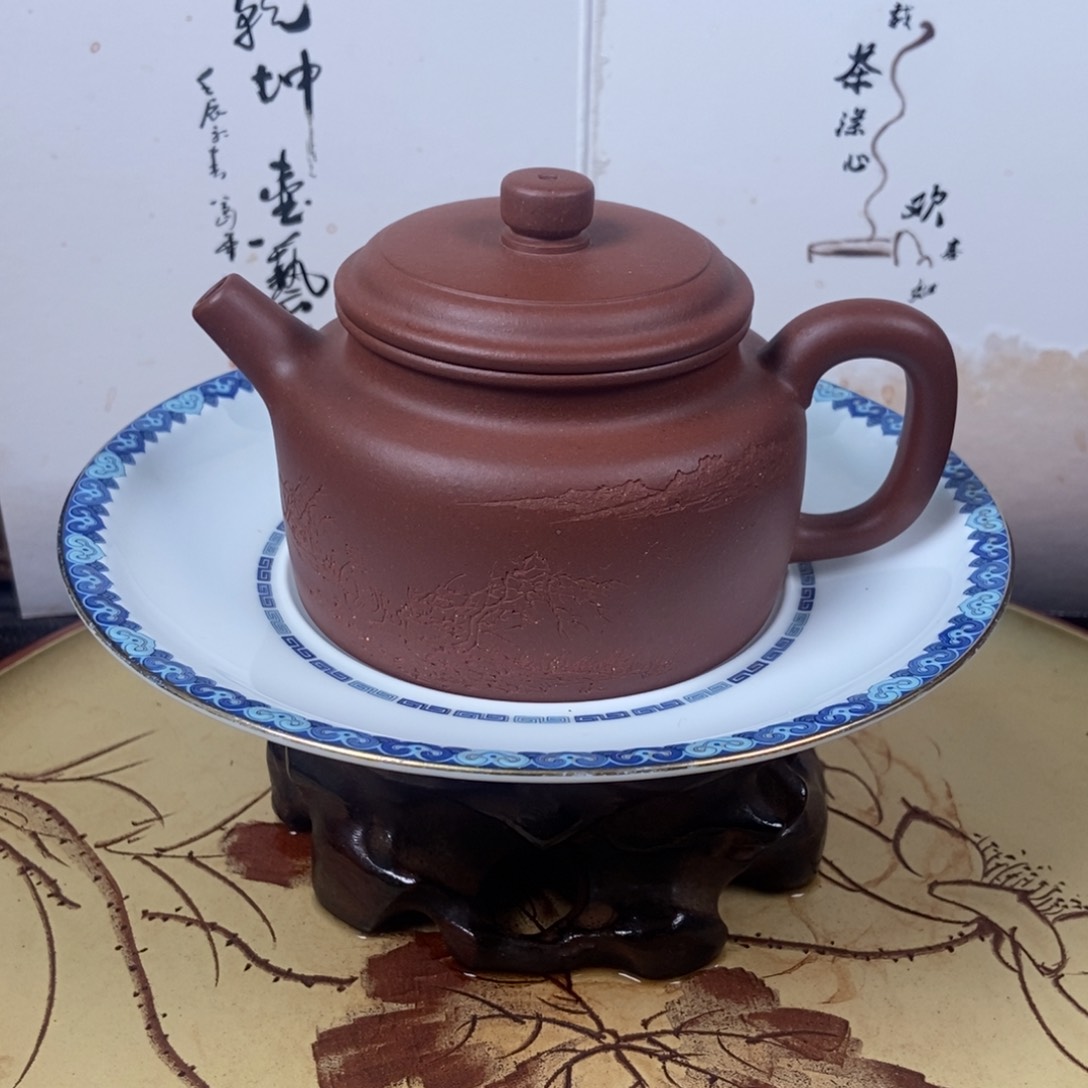 紫砂茶壶全手220 容量宜兴紫砂壶