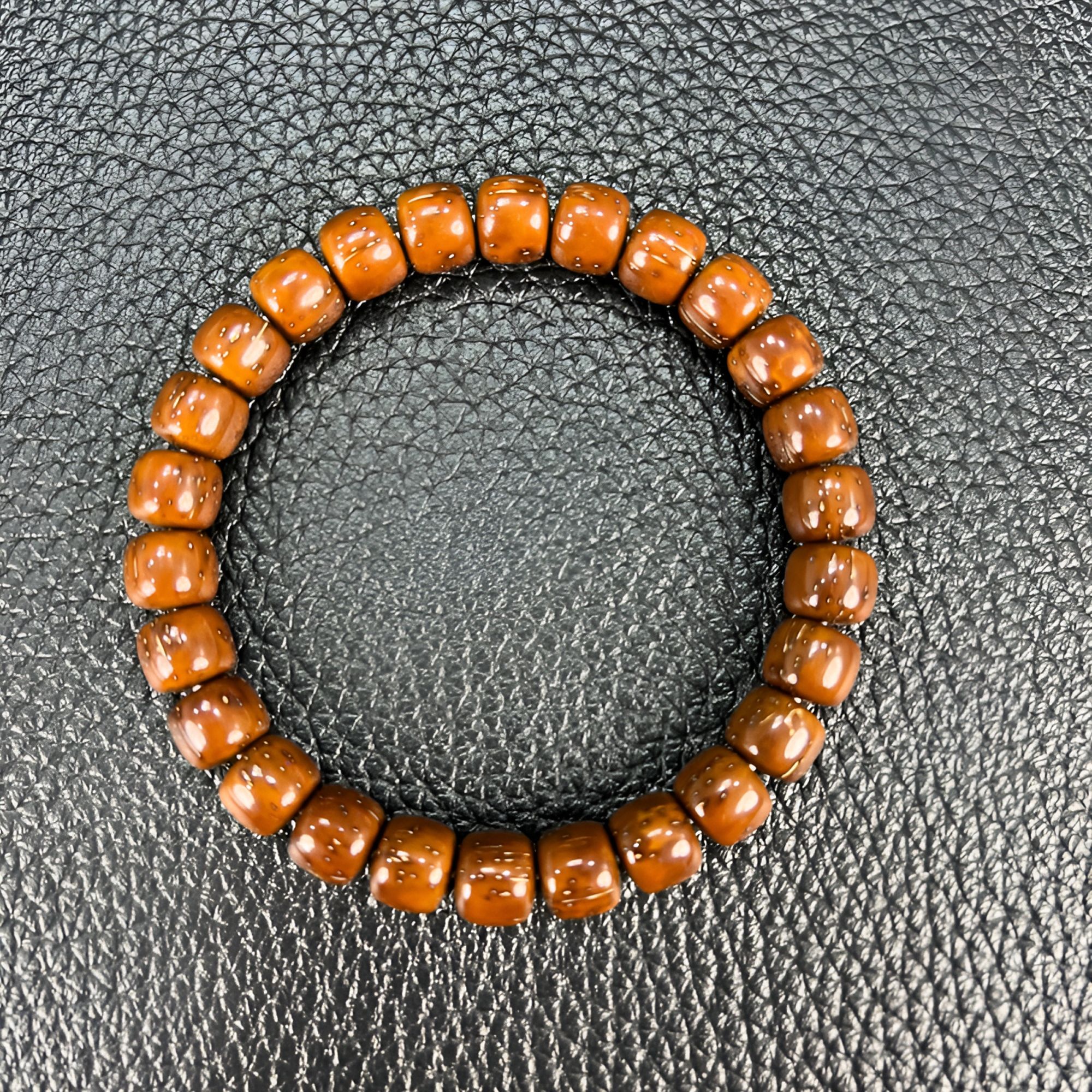 紫金鼠实心老型9*8单圈手串