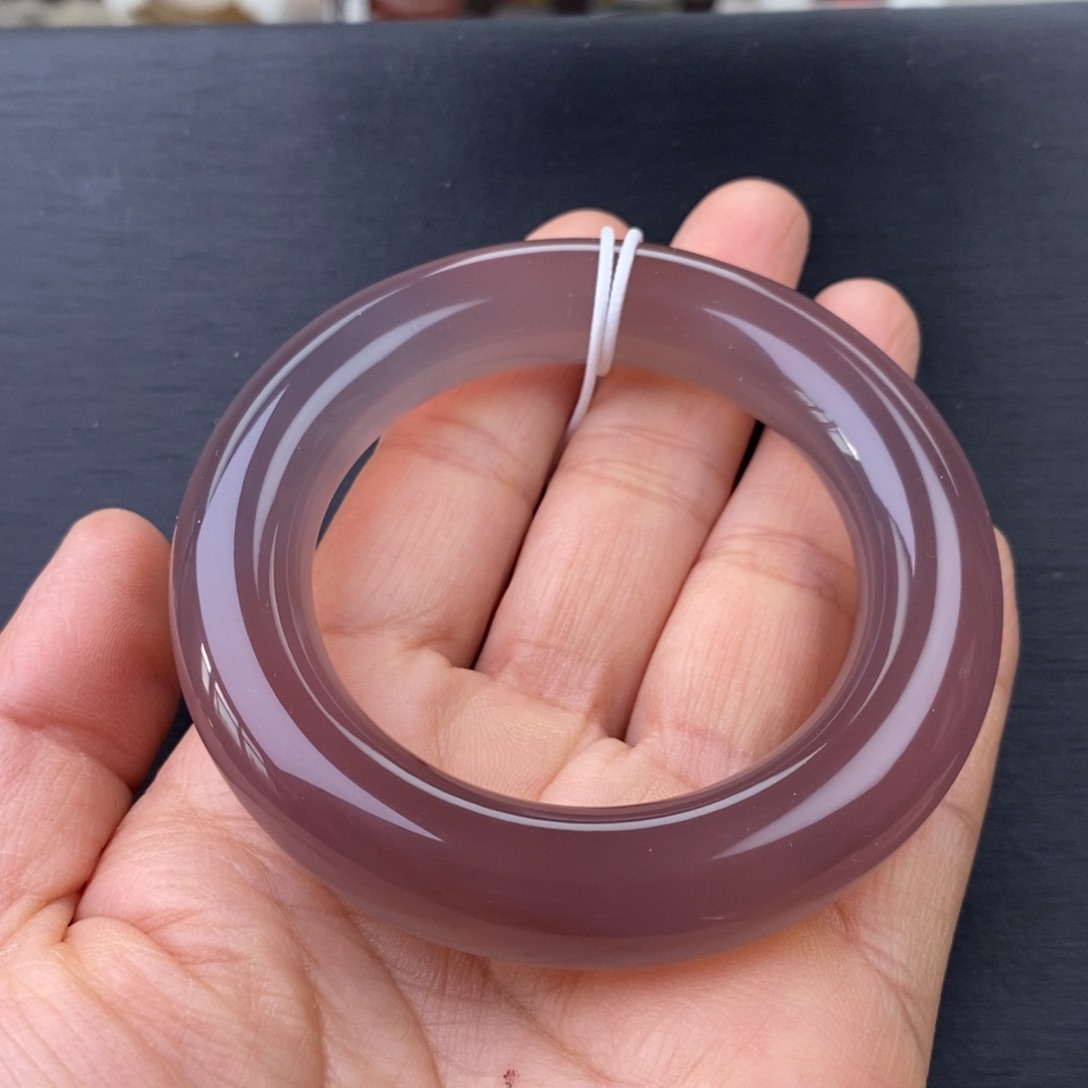 玛瑙/玉髓未镶嵌手镯51.7圈