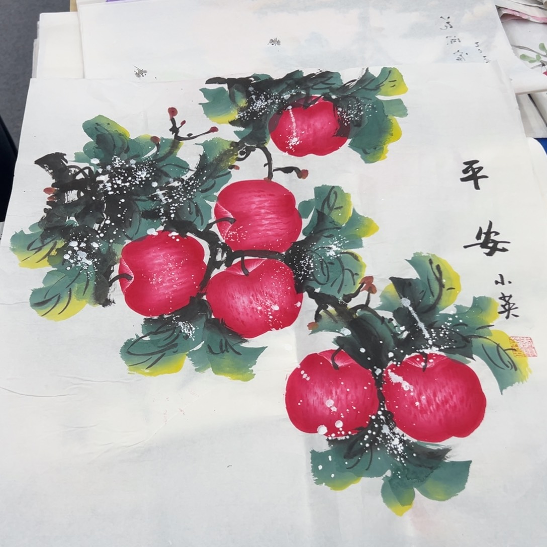 国画绘画作品请欣赏展示