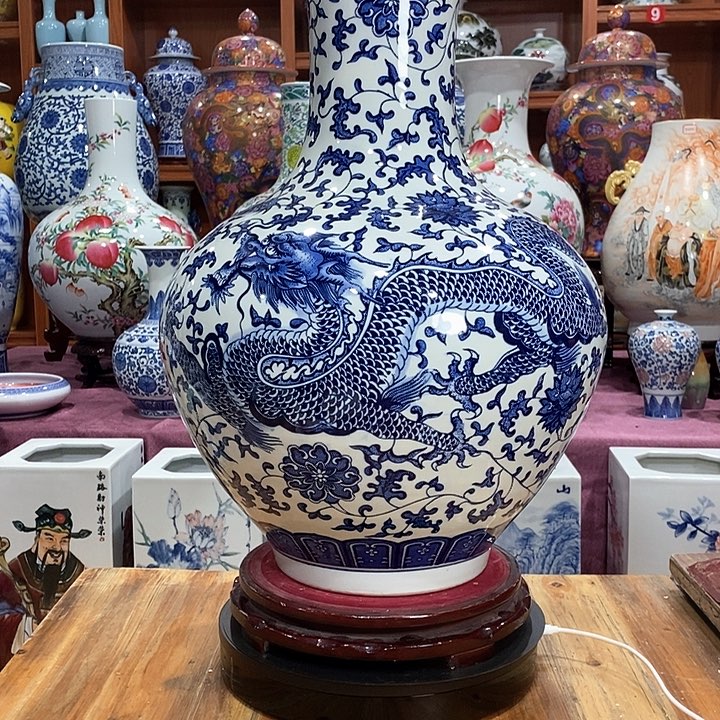 景德镇陶瓷花瓶摆件用****9