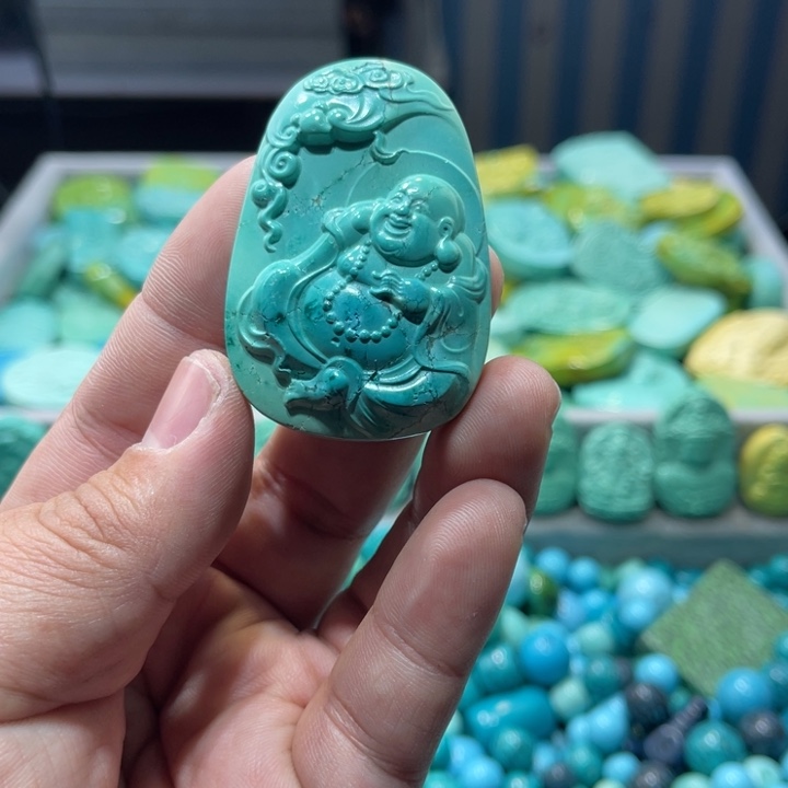 菱锰矿珠宝半成品未镶嵌