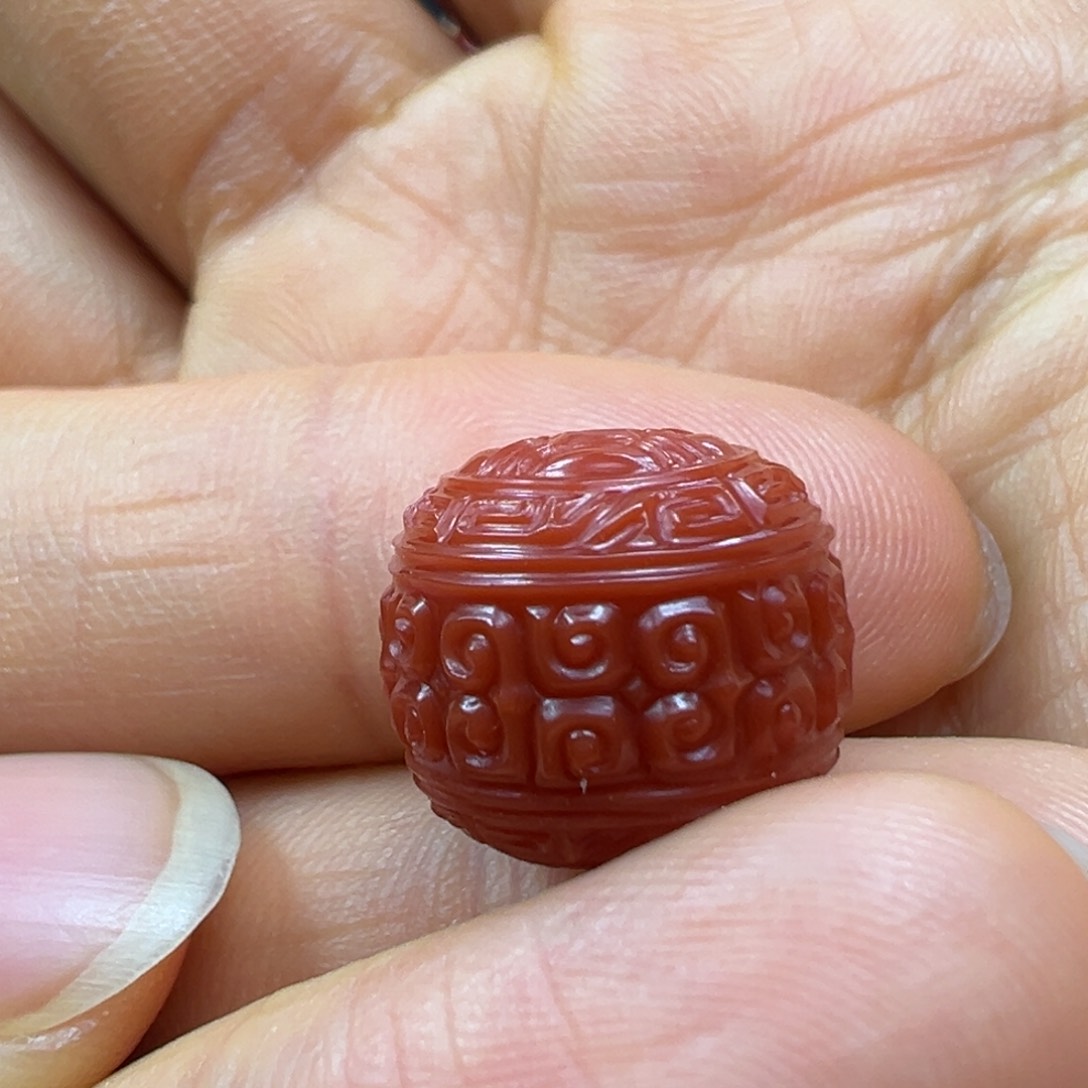 南红玛瑙珠子未镶嵌