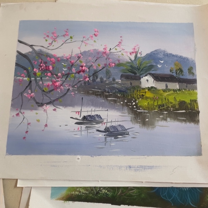 油画油画作品入选3040