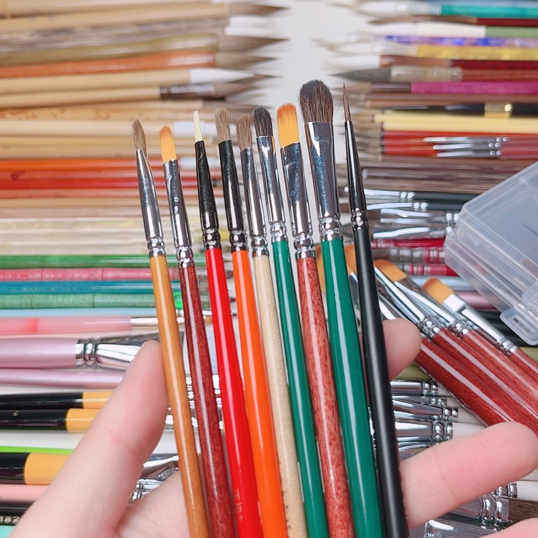 艺笔轩画笔组合9支