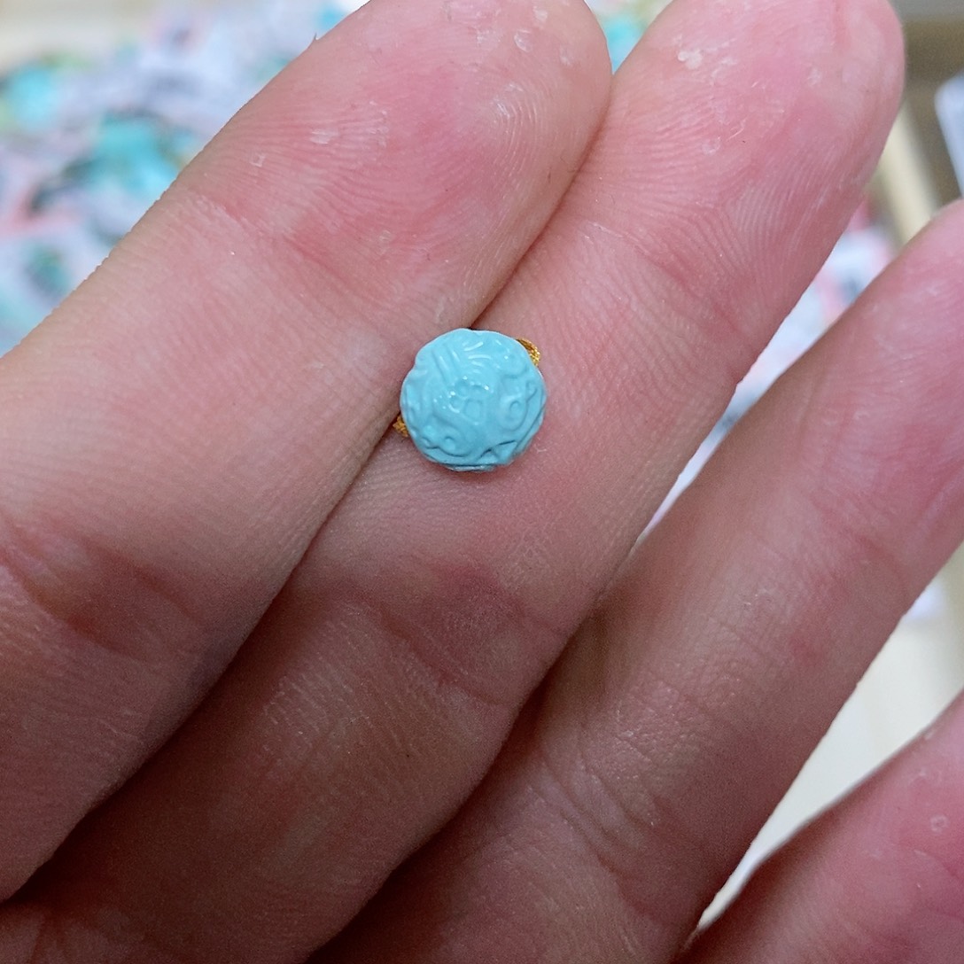 绿松石珠宝奇石未镶嵌