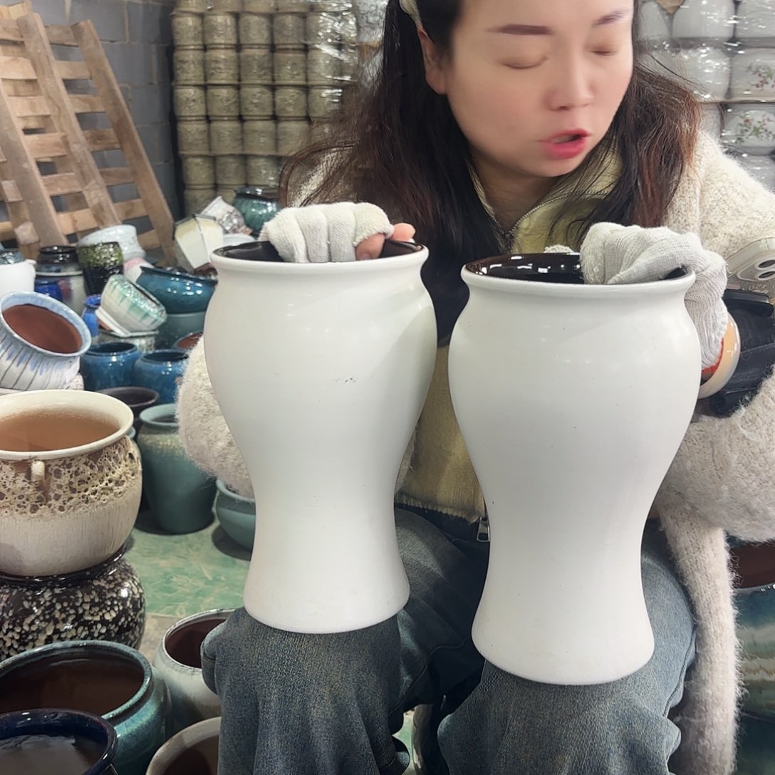 正品两个高27/15红陶