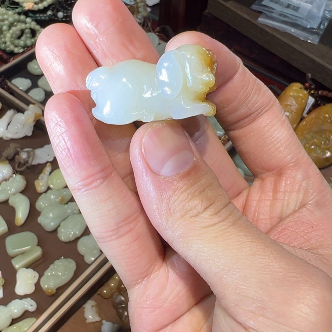 吊坠(赠链)未镶嵌和田玉杨*洪