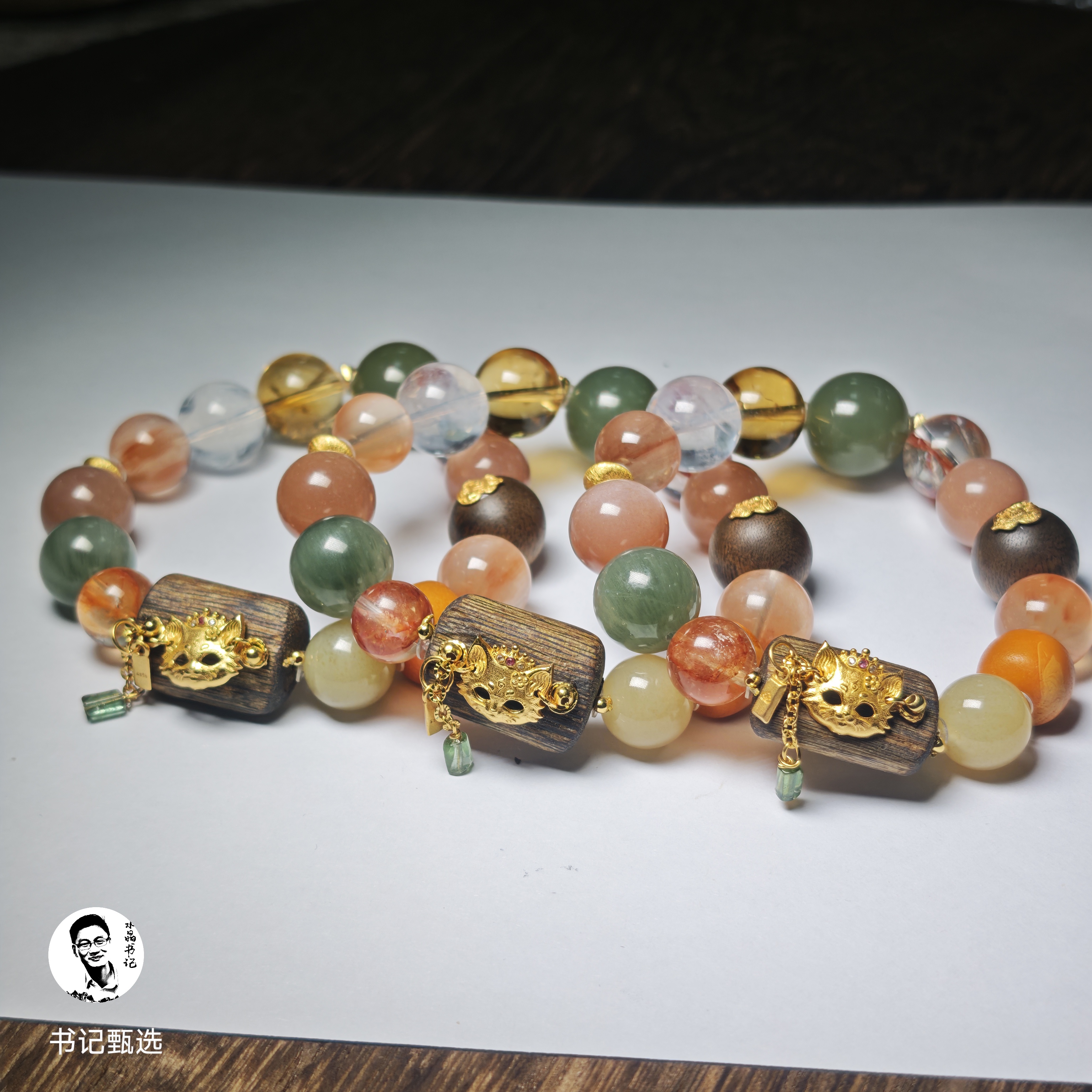 【村有晶品】原创水晶单圈手链 多样性发一件 约10-15mm 1201ZBRJ