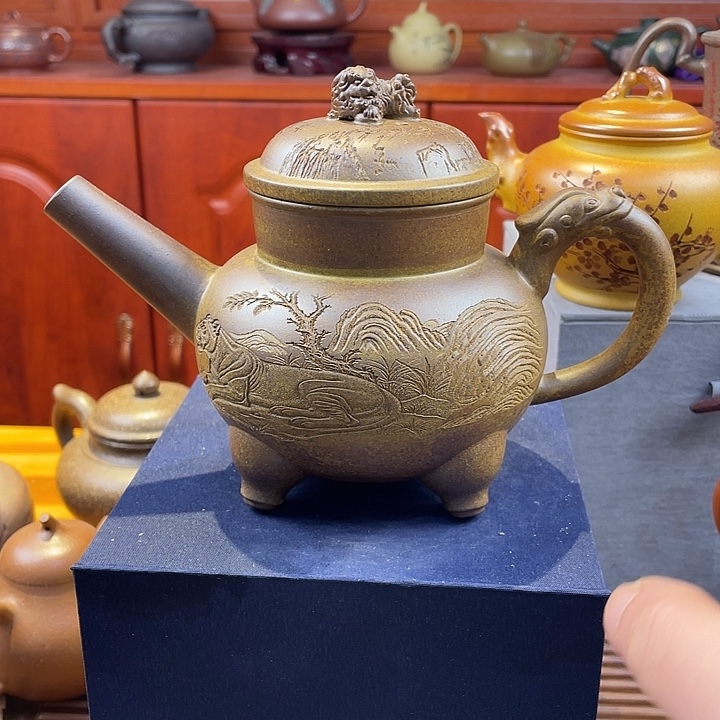 茶壶紫砂处理一把