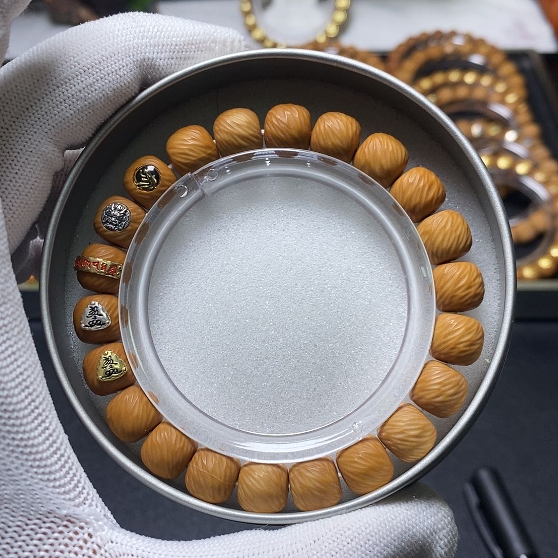 猴头核桃手串五标云锦 10+ 全品 210号