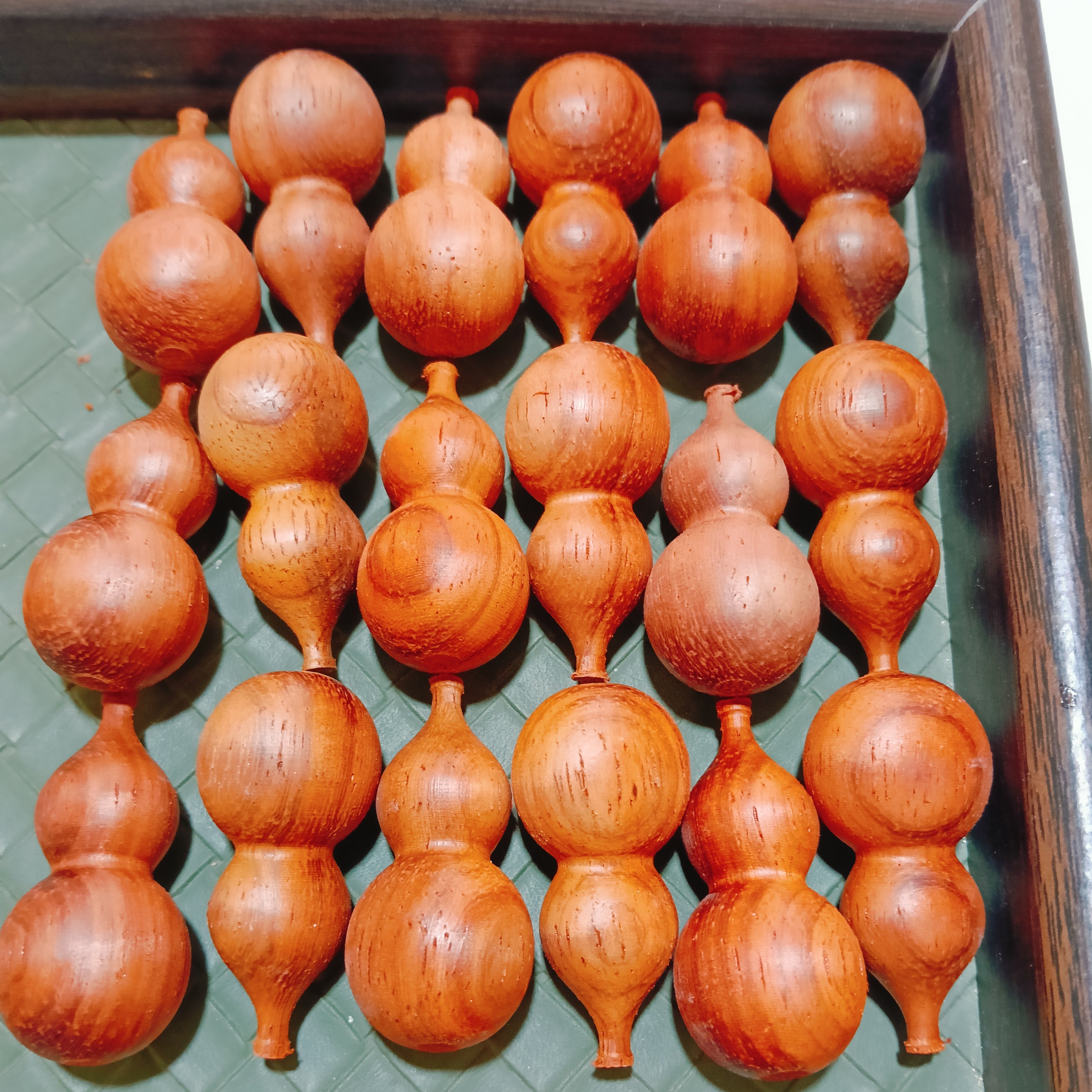 血檀 紫檀 手捻葫芦 DIY 手盘 无漆无蜡