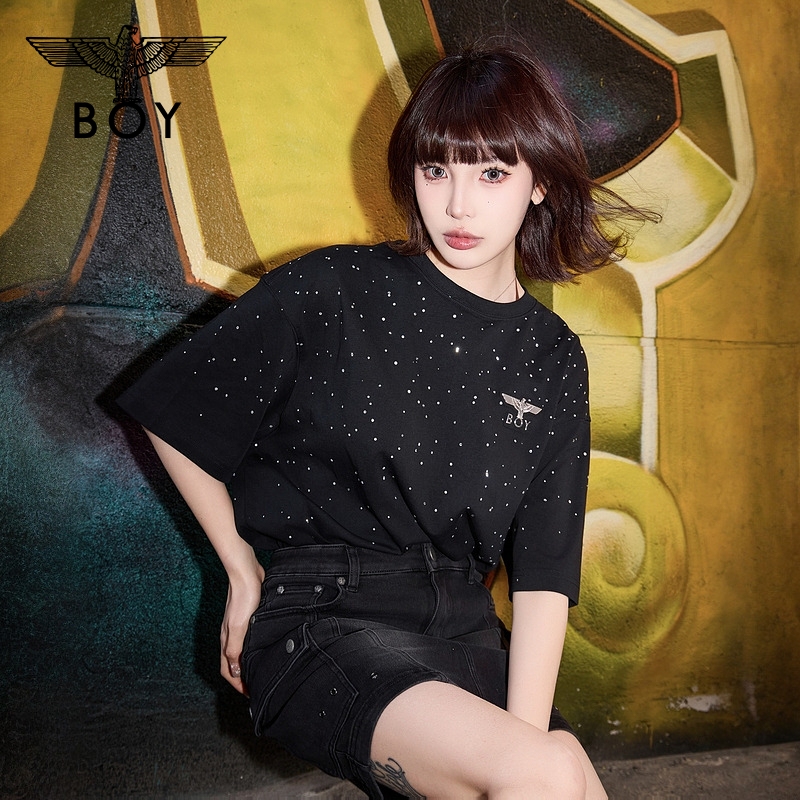 【满天星】BOY LONDON中性款时尚潮流百搭通勤T恤N01107