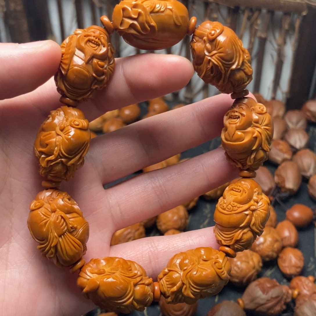 橄榄核手串/手链财神手串