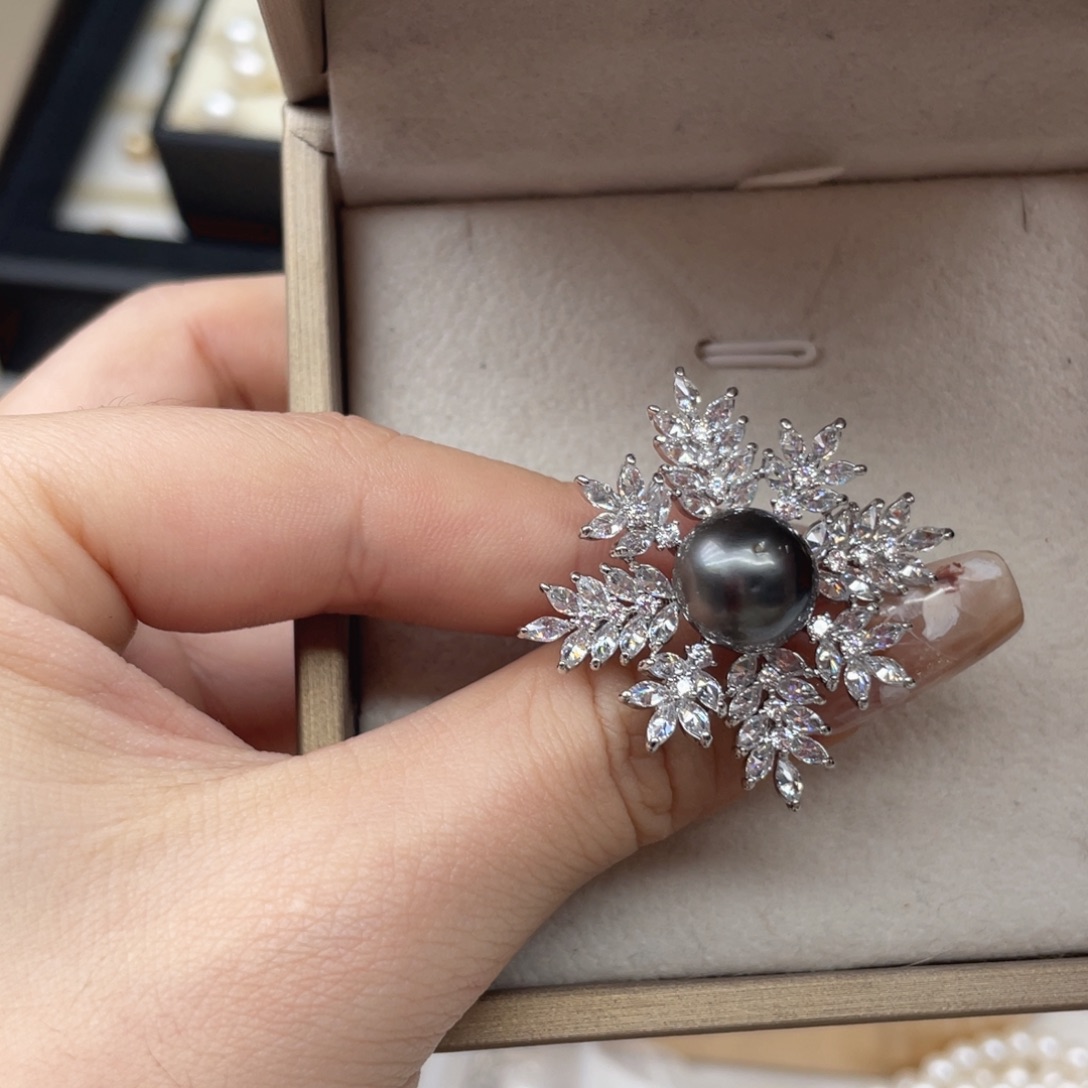 海水珍珠未镶嵌胸饰T10