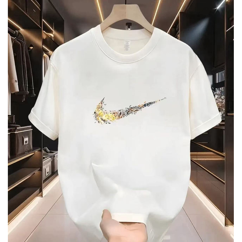 【一折粉丝福利】2025春夏新款奢品男女同款重磅情侣时尚休闲T恤