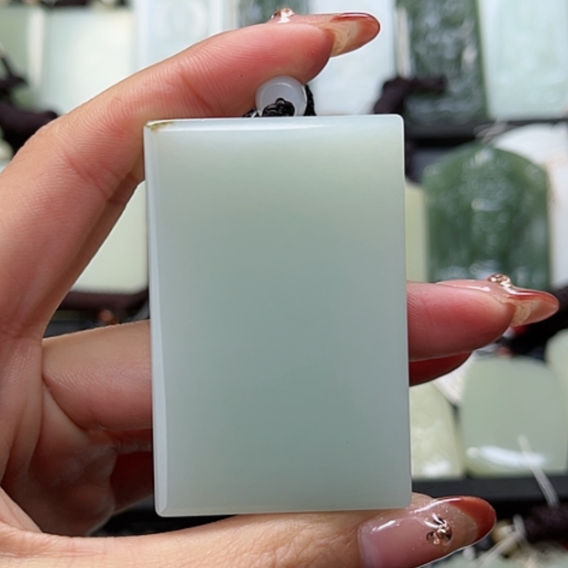 【闪购商品】和田玉颈饰未镶嵌狼*