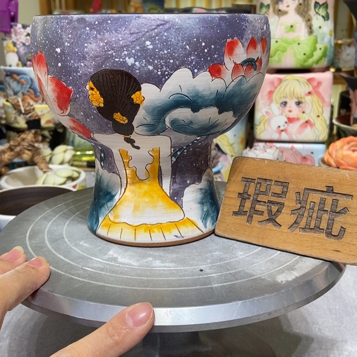 景德镇艺术手绘作品