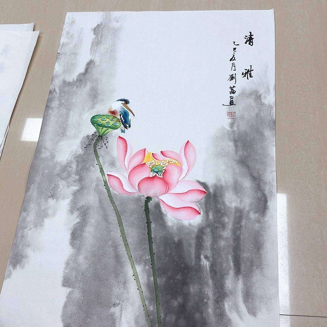 国画国画作品集一个
