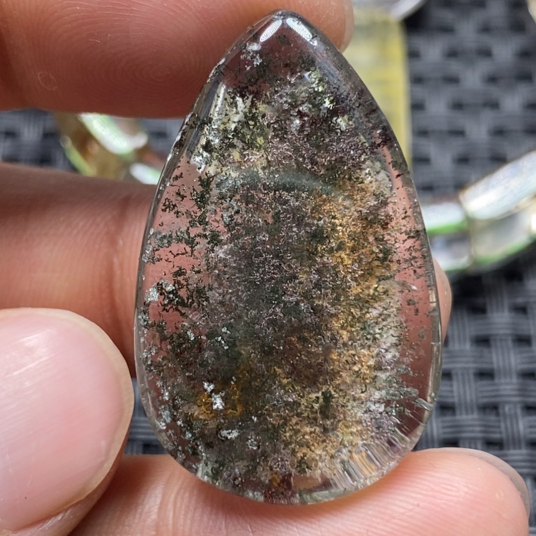 水晶颈饰未镶嵌?****天然水晶项链吊坠