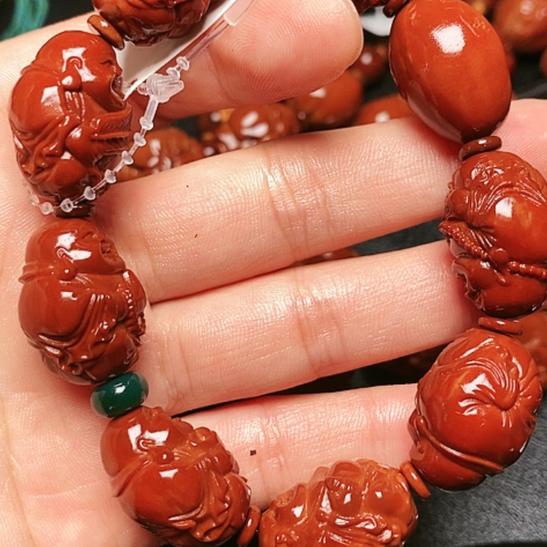 【闪购商品】橄榄核吊坠橄榄核弥勒