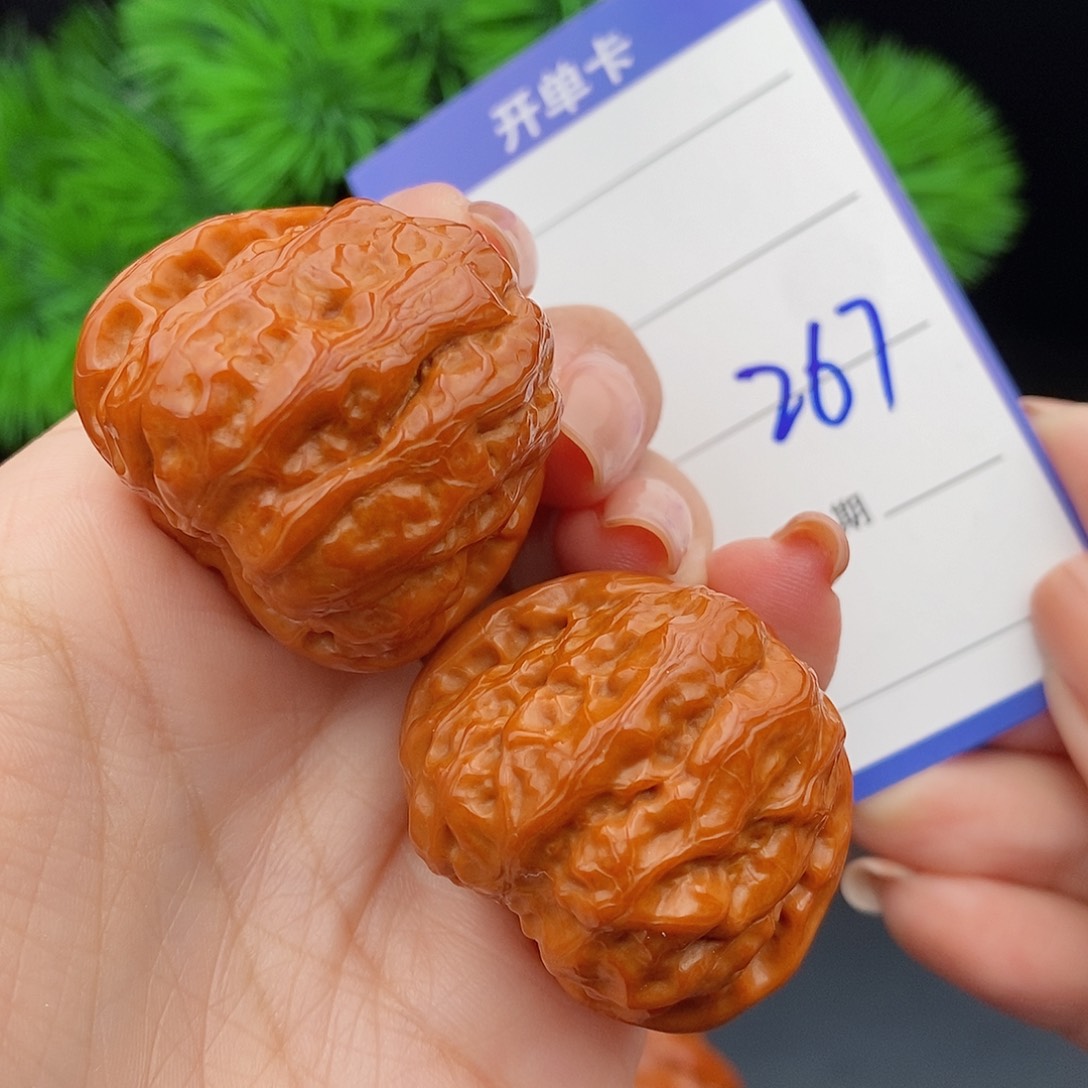 文玩核桃把件老*迷37蛤蟆头267