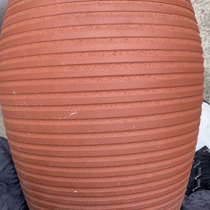 紫砂花盆高约34口约21