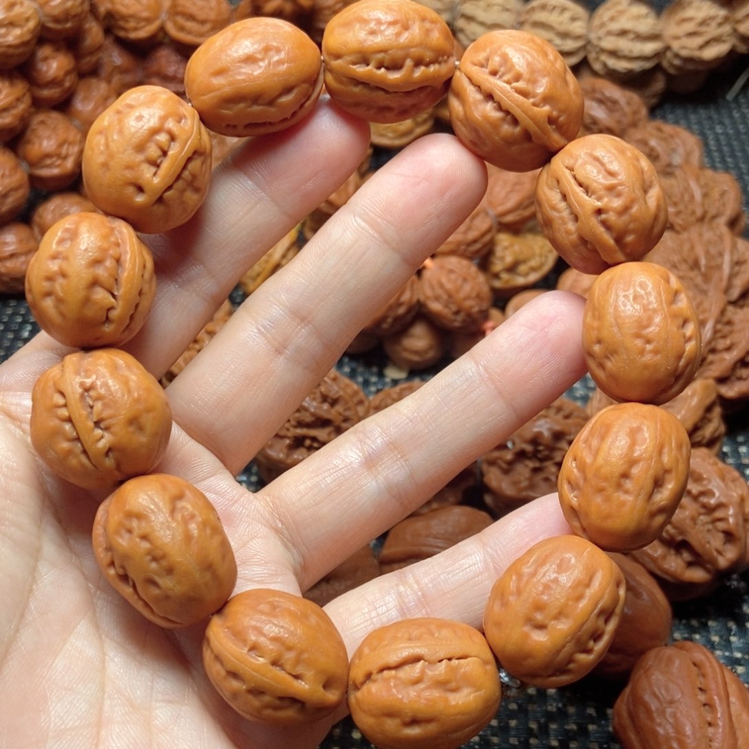 文玩核桃手串粗筋小枣