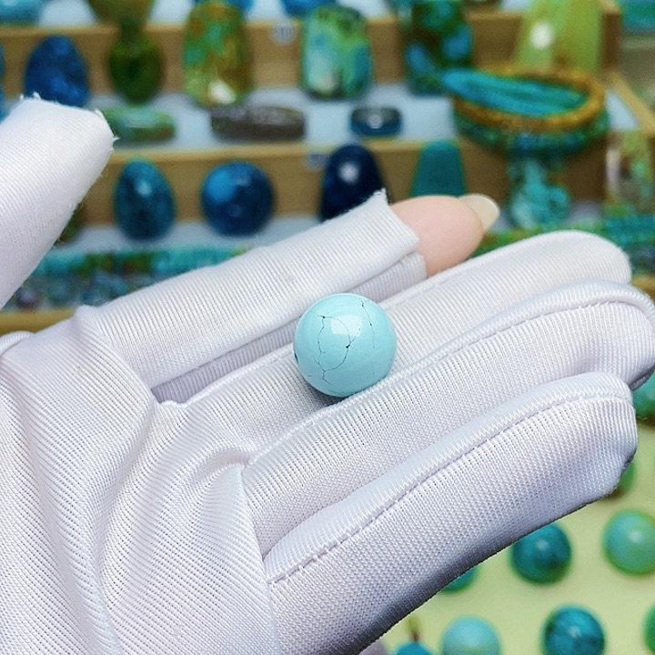 绿松石珠宝奇石未镶嵌