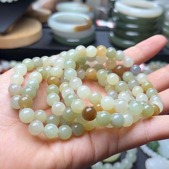 手链未镶嵌和田玉多样性发货拍一发一