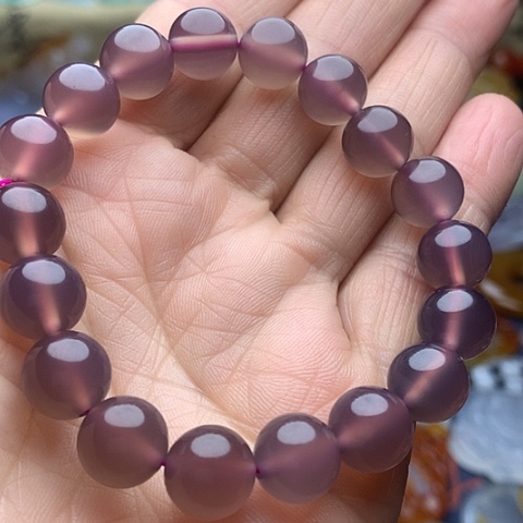 玛瑙/玉髓珠宝奇石未镶嵌手链