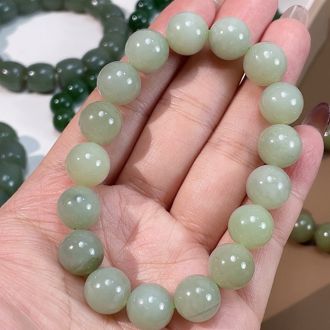 和田玉手链未镶嵌