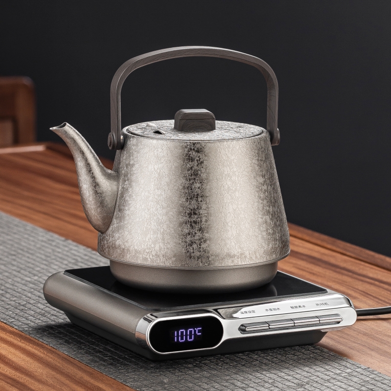 2025新款高端烧水壶全自动底部上水煮水壶功夫茶具泡茶专用提梁壶