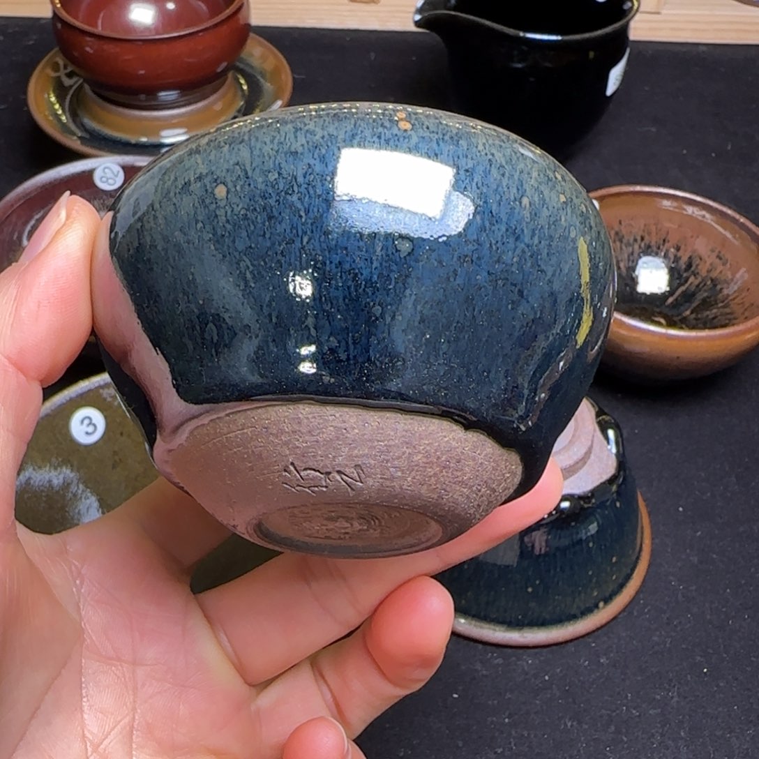 茶盏70 行云龙窑柴烧