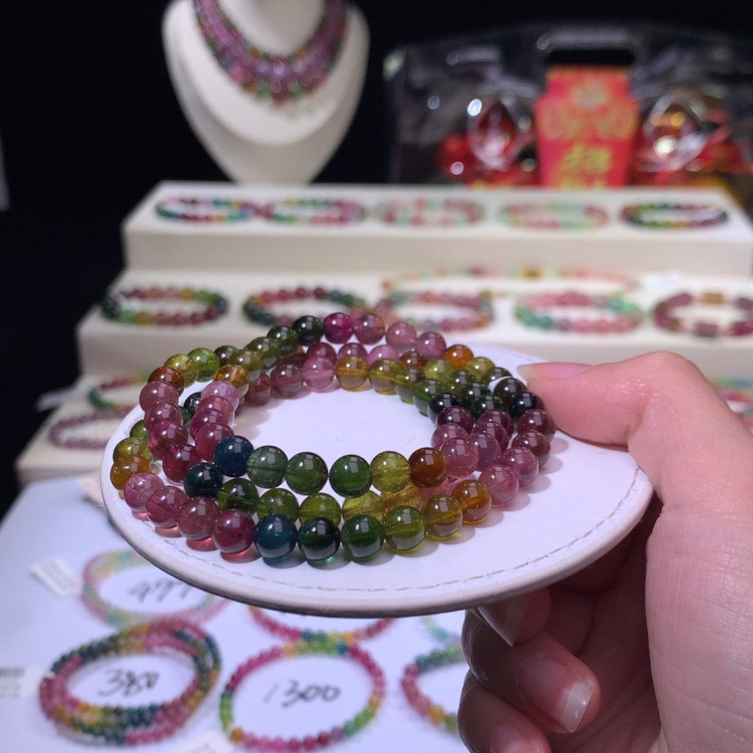 碧玺手链未镶嵌碧玺