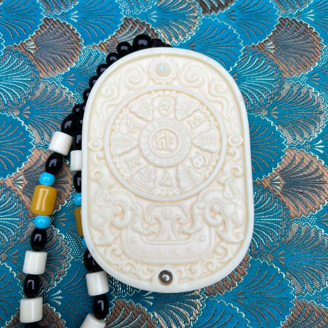 【器物炎灵 】牙观音手把件（不带礼盒）