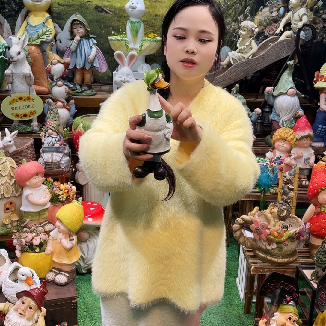 摆件花园摆件红红火火