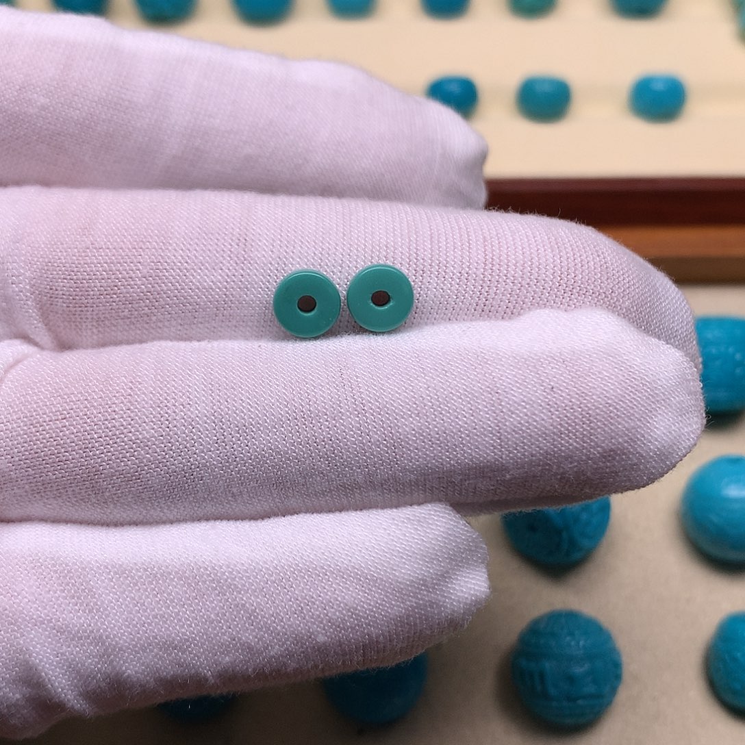 绿松石未镶嵌老型5.1直切6