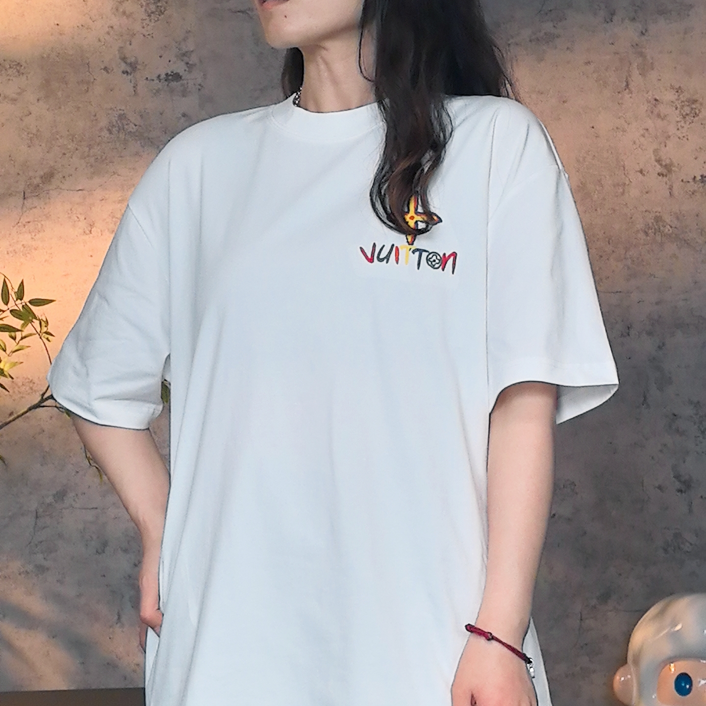 LJ林百万夏季短袖T恤男女宽松S256246
