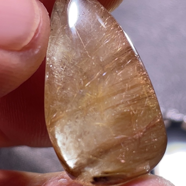 不***猫未镶嵌发晶颈饰钛