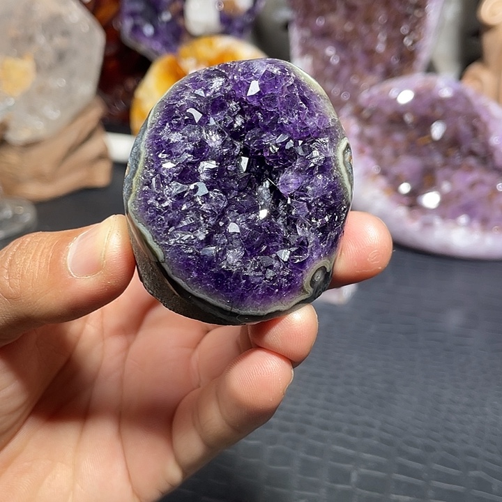 水晶未镶嵌珠宝半成品