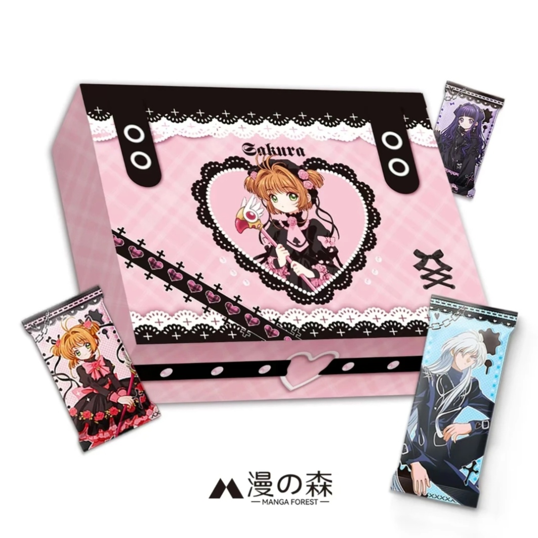 【拆盒】漫の森 魔法小樱 第二弹典藏卡牌 动漫收藏卡牌盲盒