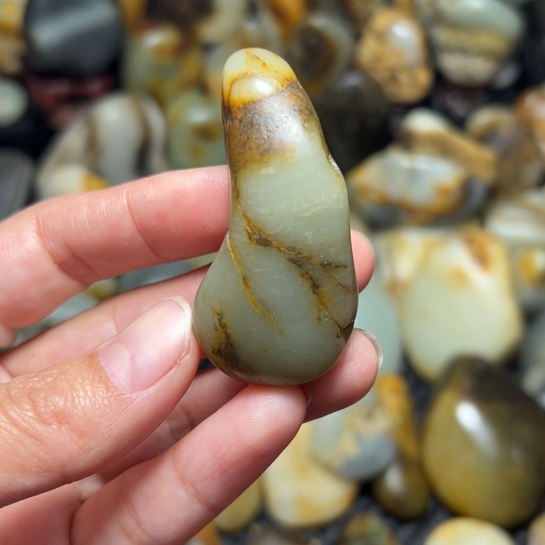 和田玉（青玉）B40未镶嵌