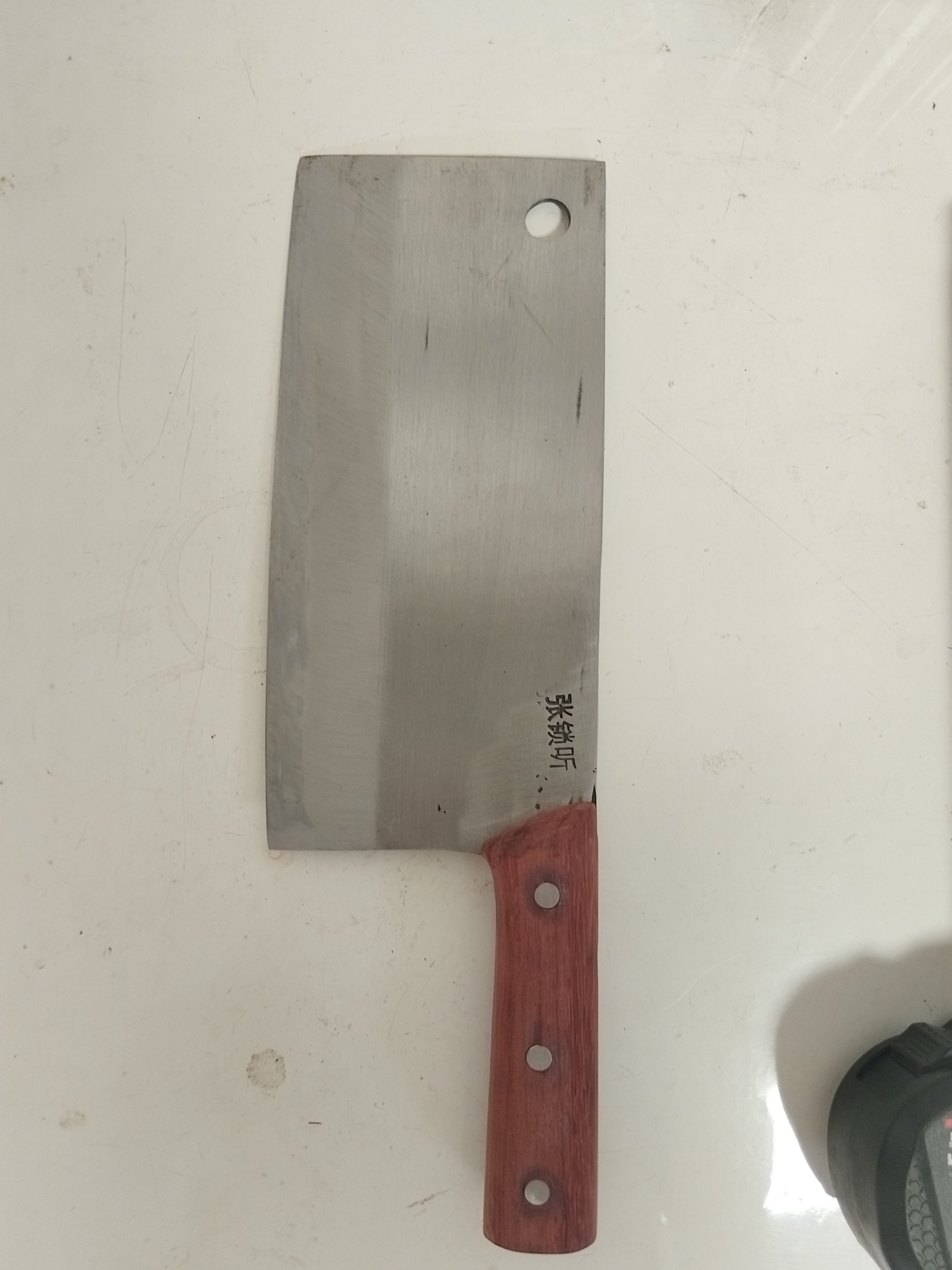 轴承钢菜刀女士款8两左右重不可砍骨