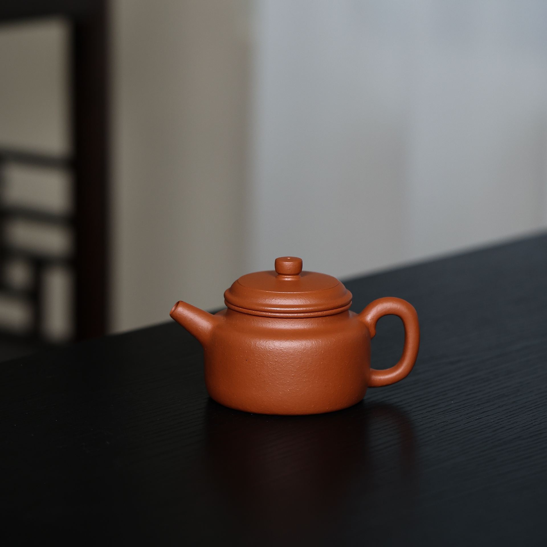 《德中》150cc 小煤窑朱泥，生砂生料 宜兴正品紫砂壶