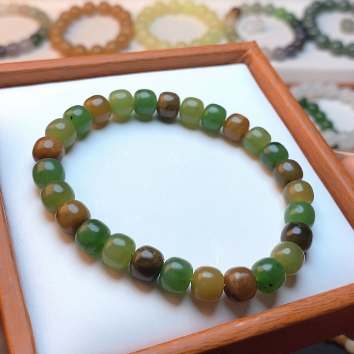 和田玉手链未镶嵌