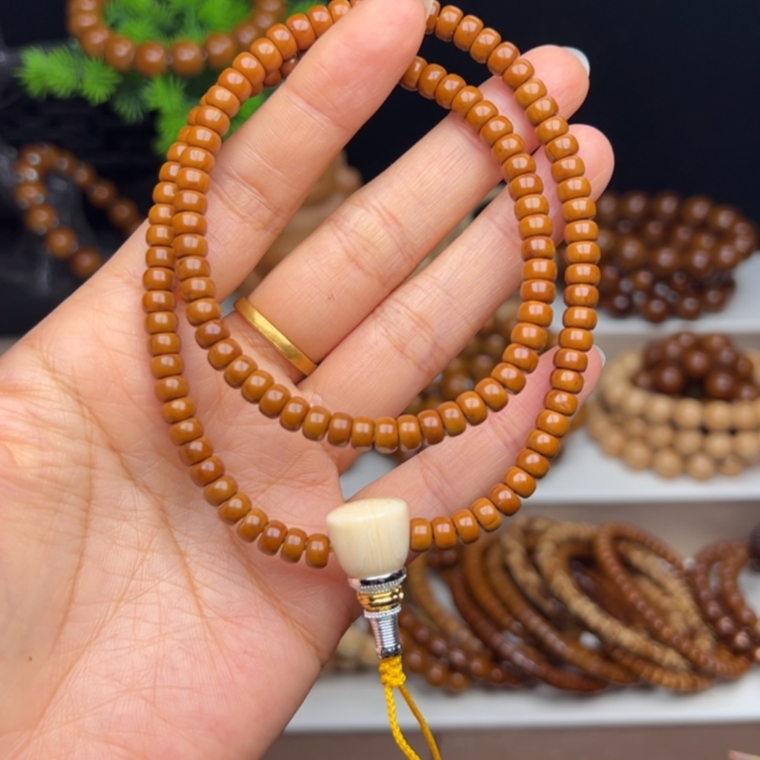 紫金鼠手串卡5.7*3.5实心纯肉手持