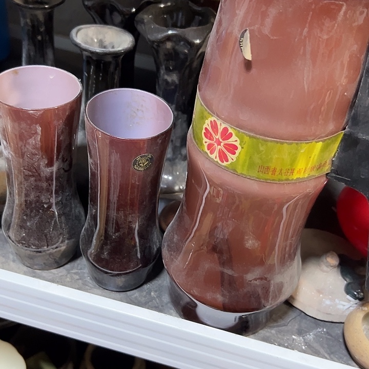 她***话瓷片陶瓷制品摆件