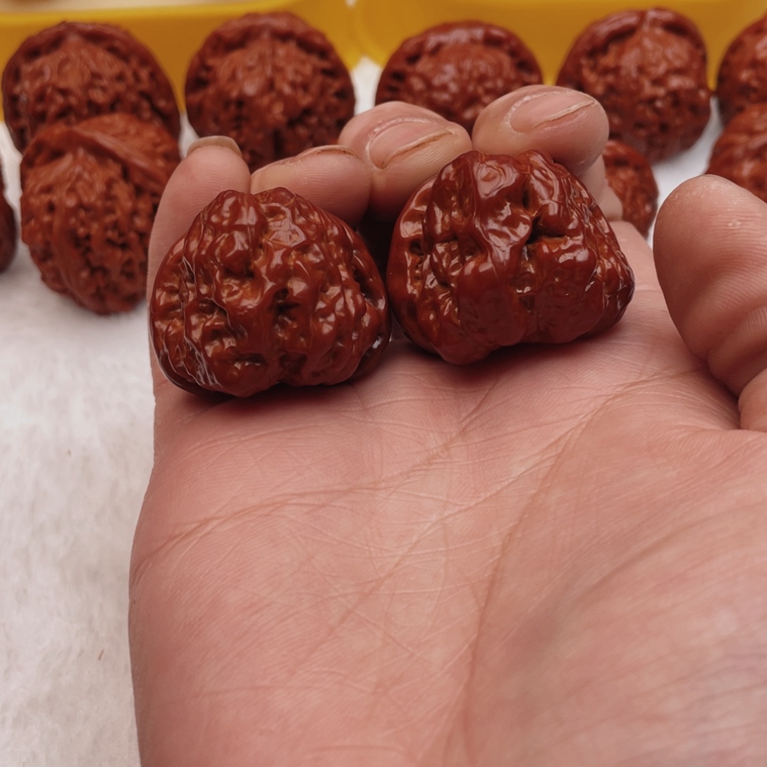 吊坠文玩核桃四号34蛤蟆头